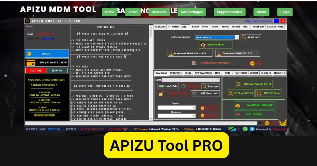 Apizu Tool - 3 Meses Licença