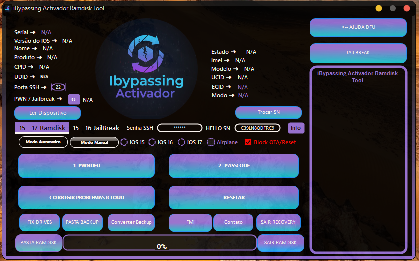 iBypassing Activador Passcode